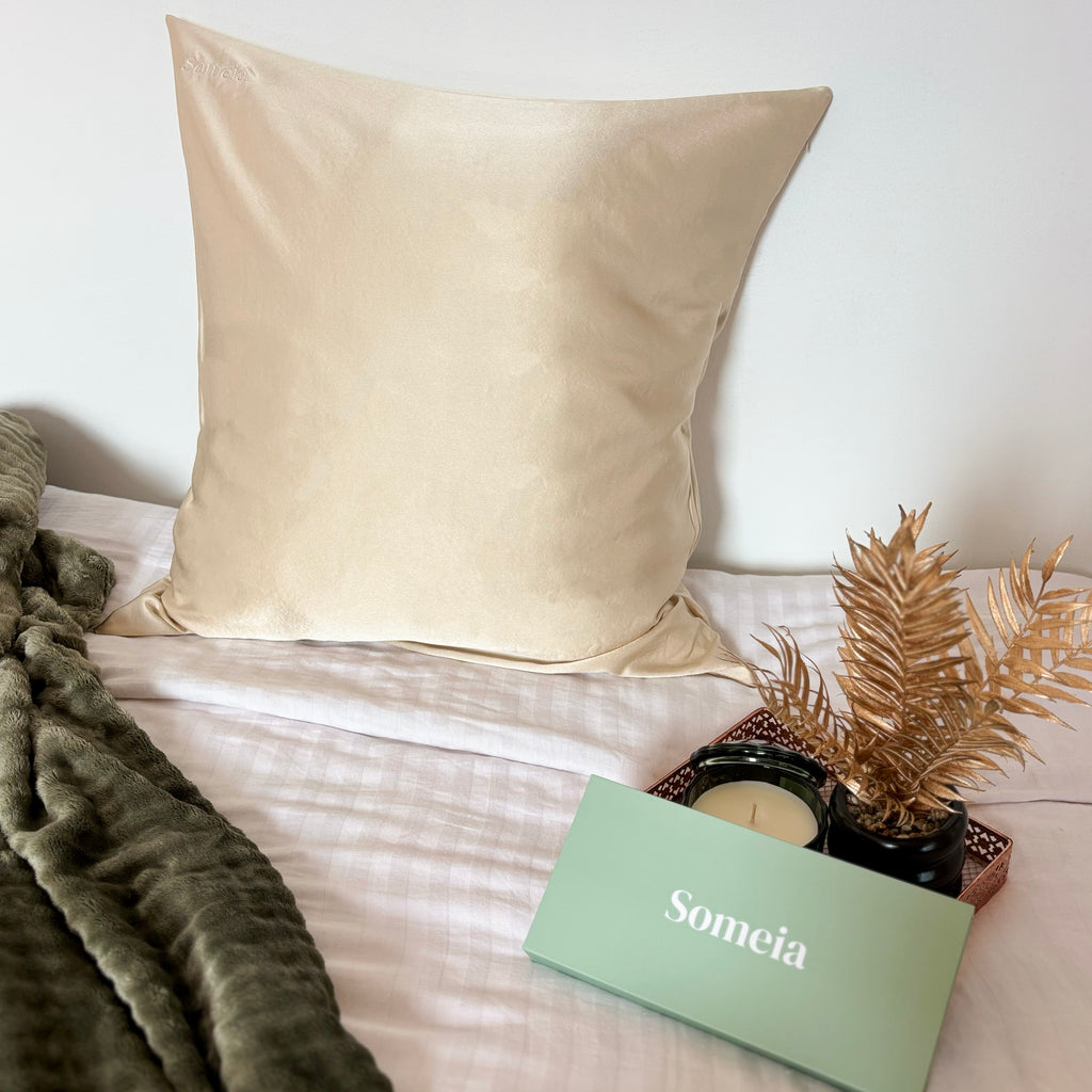 Taie d’oreiller 100% soie - 65x65cm