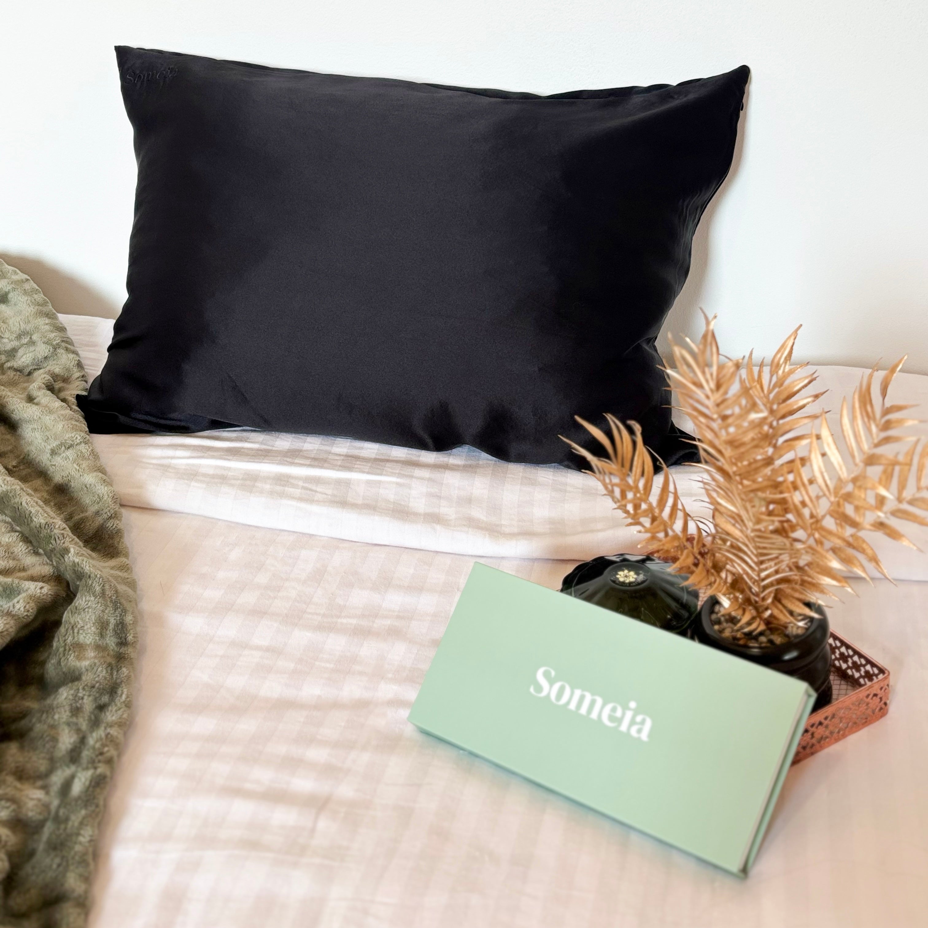 Taie d’oreiller 100% soie – 40x60 cm