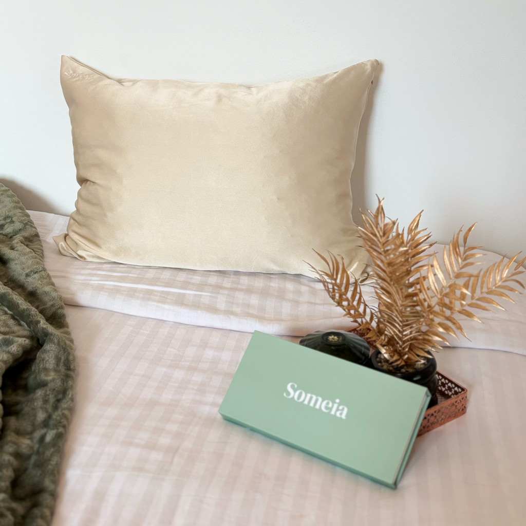 Taie d’oreiller 100% soie – 40x60 cm
