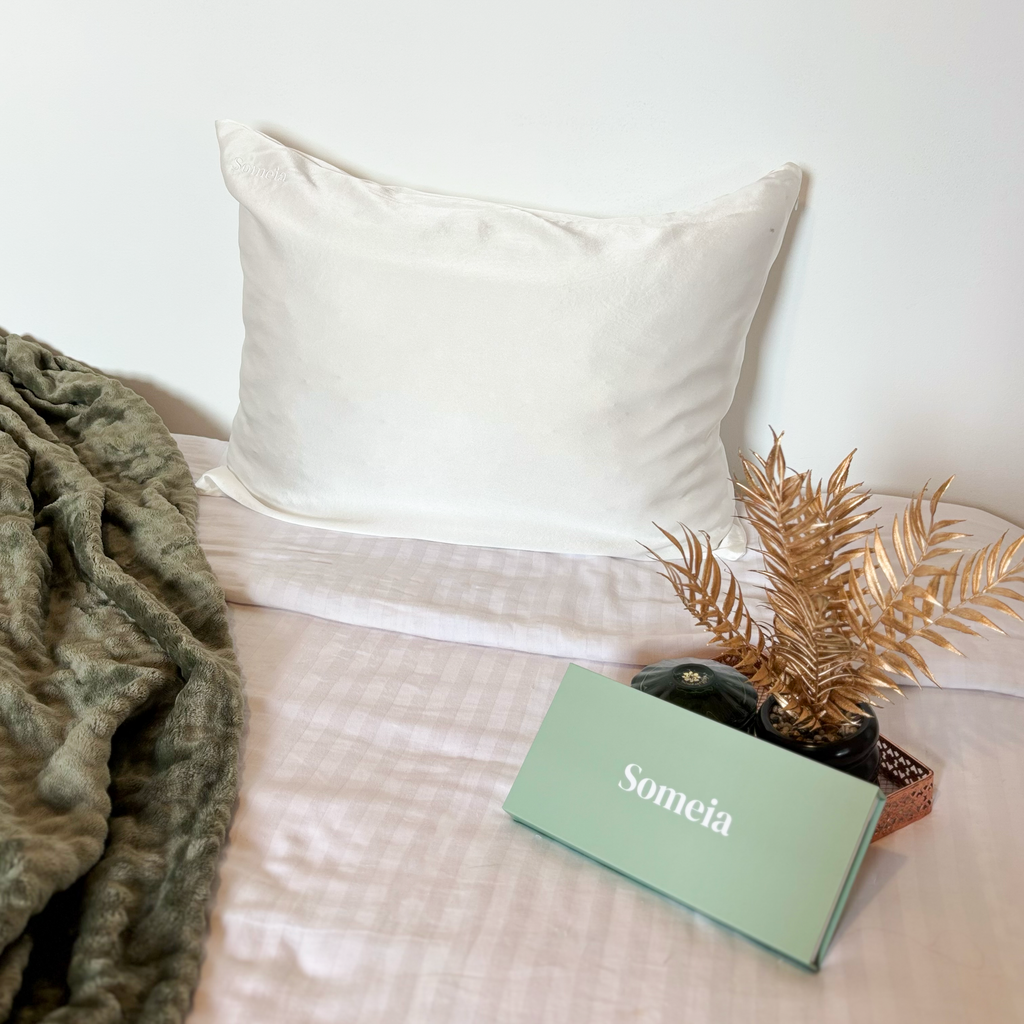 Taie d’oreiller 100% soie – 40x60 cm