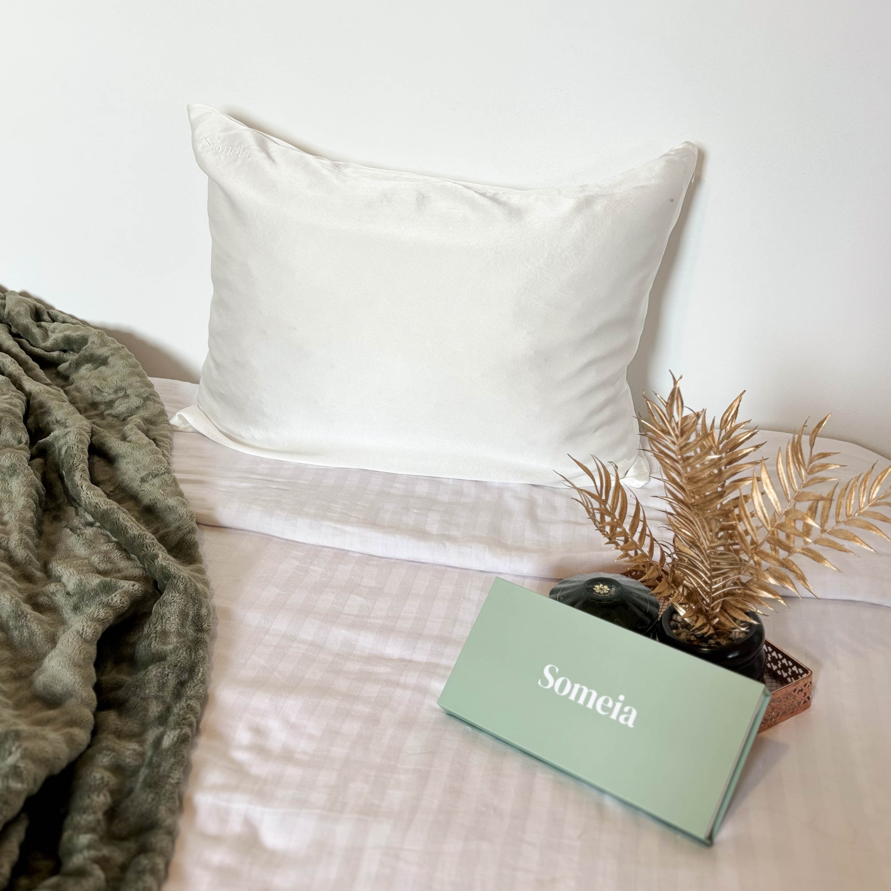 Taie d’oreiller 100% soie – 40x60 cm