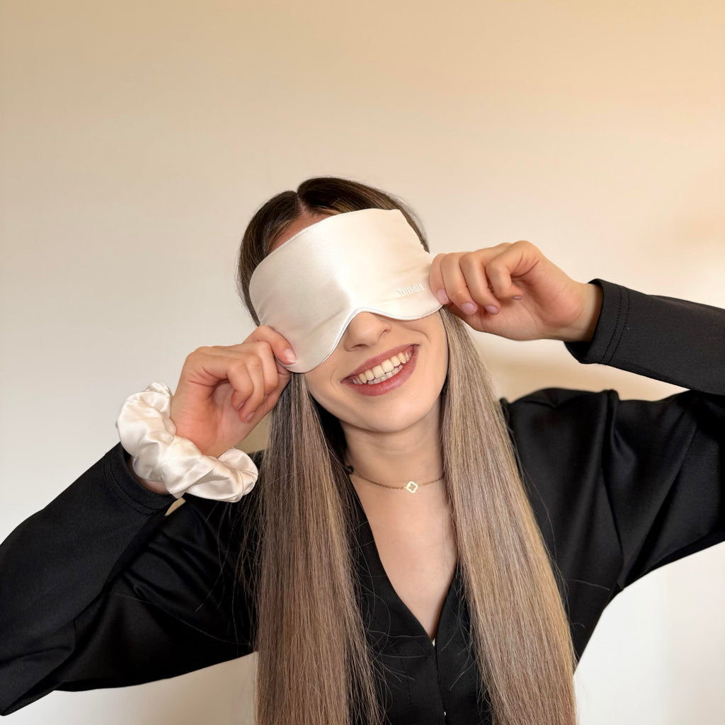 Masque de sommeil 100% soie