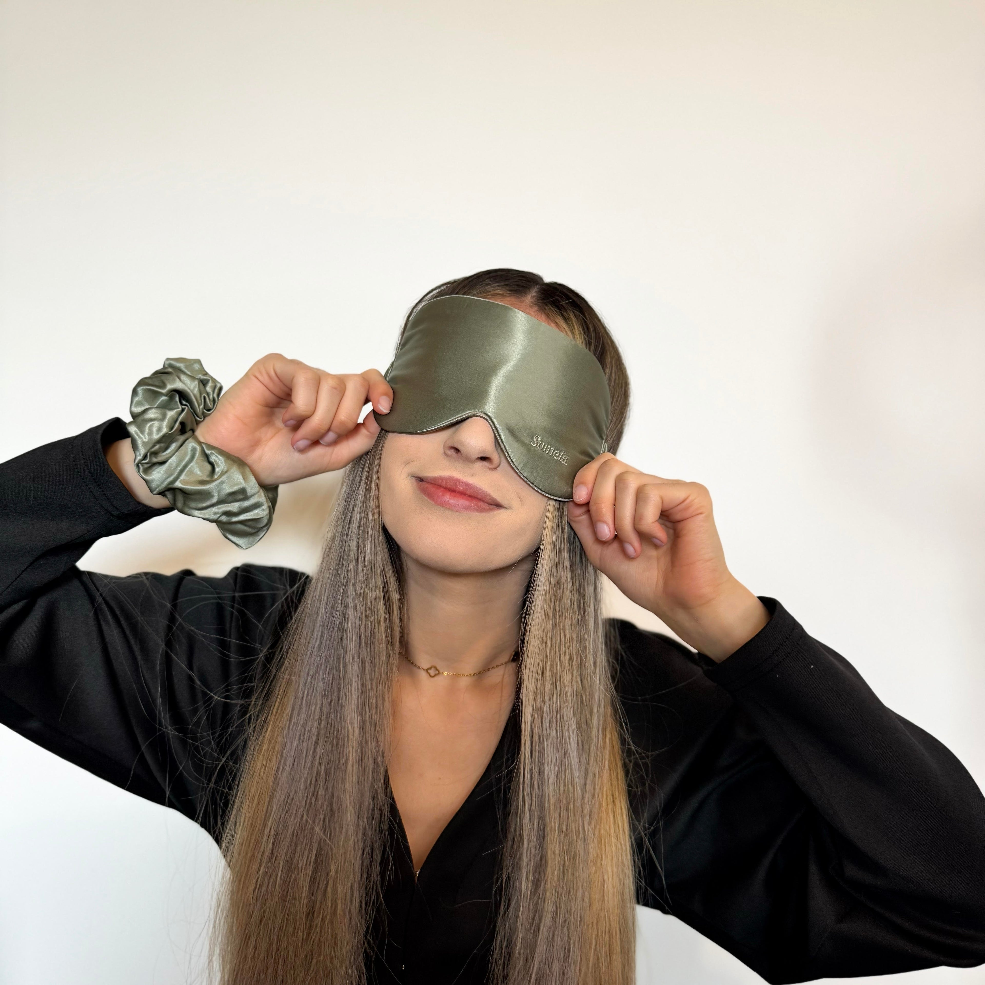 Masque de sommeil 100% soie