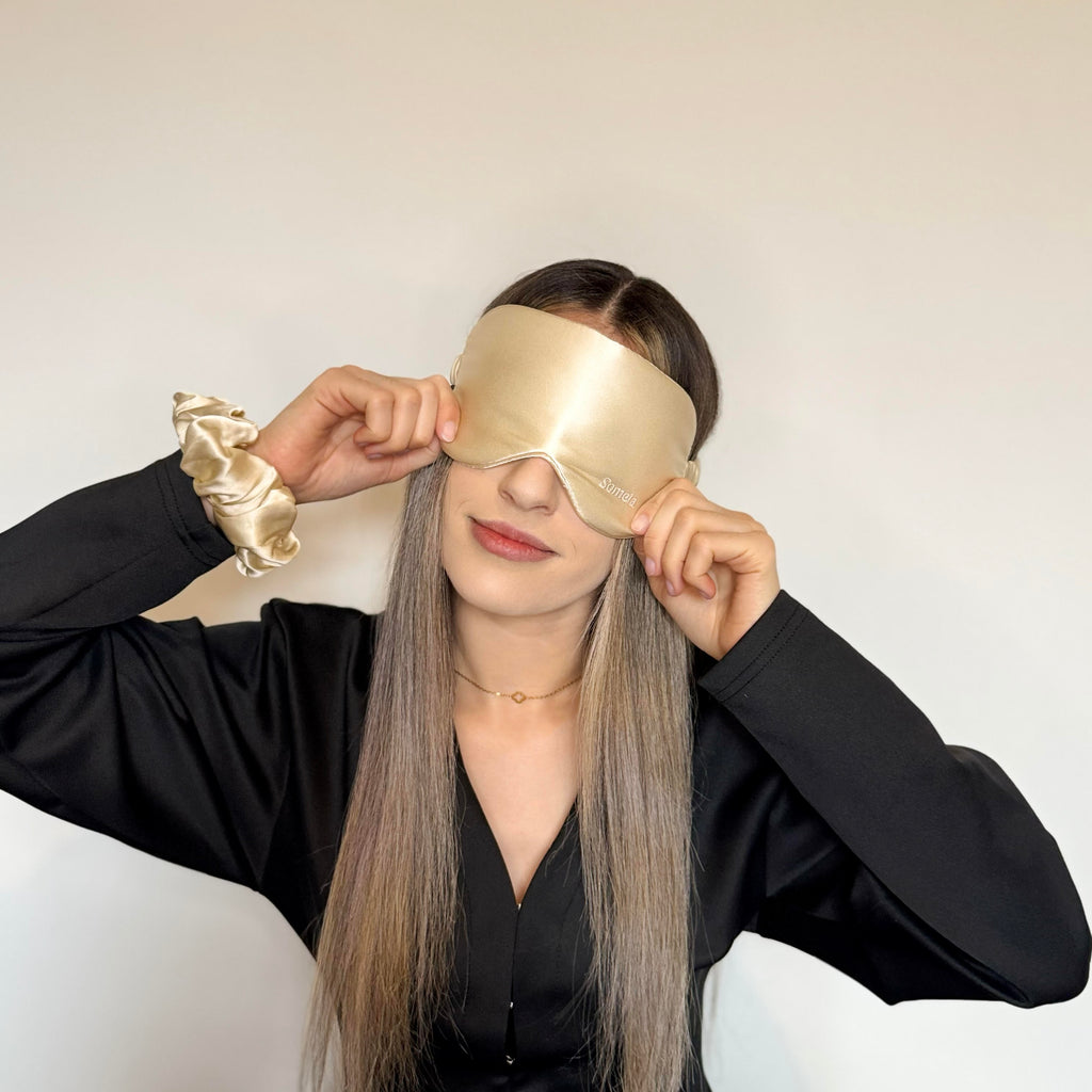 Masque de sommeil 100% soie
